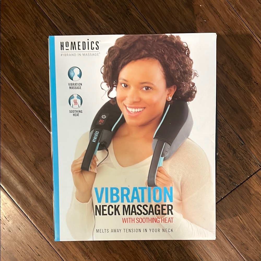 Homedics Vibration Neck Massager with Soothing Heat